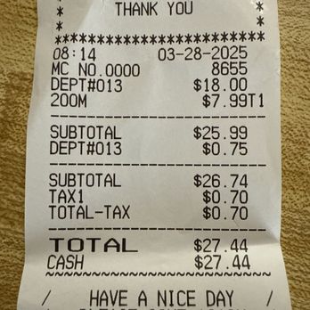 Howard's Donuts - 18.00 plus tax, the extra was a breakfast burrito I purchased for a homie - Donuts Near Me - San Bernardino, California