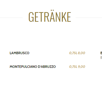 Da Carlo - Speisekarte - Pizza Near Me - Beselich, HE Da Carlo - Speisekarte - Pizza Near Me - Beselich, HE