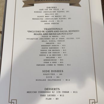 Carajillo - Brunch menu (until 3 pm) - Breakfast & Brunch Near Me - Las Vegas, Nevada Carajillo - Brunch menu (until 3 pm) - Breakfast & Brunch Near Me - Las Vegas, Nevada