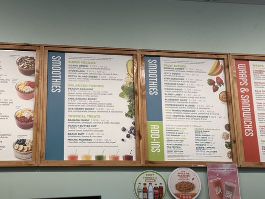 Menu photo 2 Tropical Smoothie Cafe Ocean, NJ Menu photo 2 Tropical Smoothie Cafe Ocean, NJ