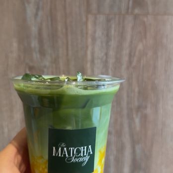 The Matcha Society - Iced matcha mango latte - Coffee & Tea Near Me - Richmond Hill, Ontario The Matcha Society - Iced matcha mango latte - Coffee & Tea Near Me - Richmond Hill, Ontario
