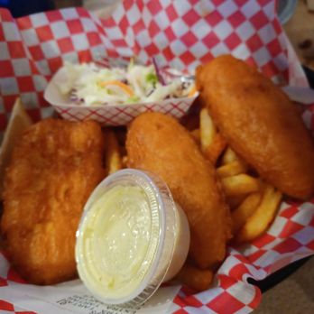 Angry Crab Shack - The fish & chips were mediocre. - Seafood Near Me - Orange Beach, Alabama Angry Crab Shack - The fish & chips were mediocre. - Seafood Near Me - Orange Beach, Alabama