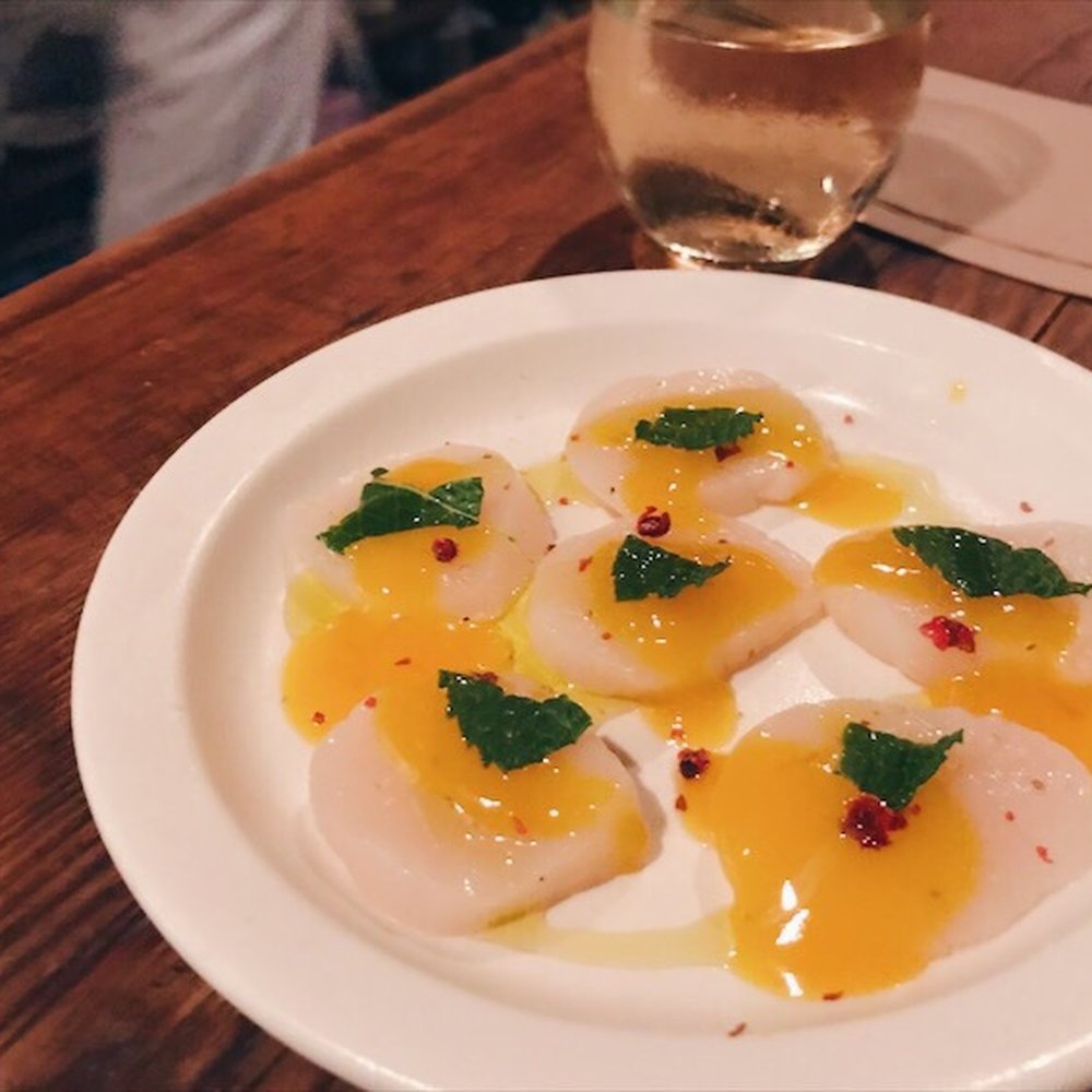 Bar B - SeaScallop carpaccio - Italian Near Me - New York, New York Bar B - SeaScallop carpaccio - Italian Near Me - New York, New York