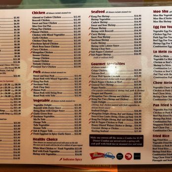 Great Wall Chinese Restaurant - Menu - Chinese Near Me - Gold Canyon, Arizona