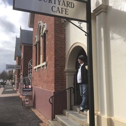 Courtyard Cafe - Look for the sign.