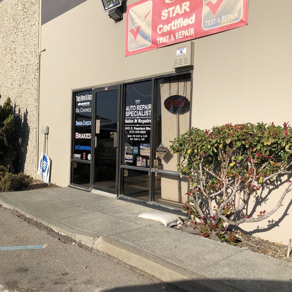 Auto Repair Specialist - You need to get your car smogged and registered here. They are a DMV certified vendor. Walk out with your plates - Auto Repair Near Me - San Rafael, California Auto Repair Specialist - You need to get your car smogged and registered here. They are a DMV certified vendor. Walk out with your plates - Auto Repair Near Me - San Rafael, California