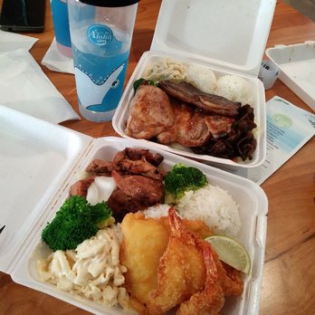 Aloha Express - Seafood & Chicken Combo & Chicken, Pork & Beef Combo - Hawaiian Near Me - Visalia, California