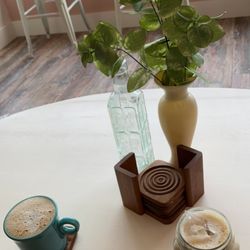 Terra Cotta Green Market - Hot brown sugar latte & iced maple sea salt with oat milk for dine in