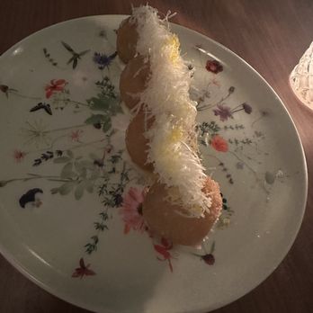 Sra Martinez - Carbonara croquettes - Spanish Near Me - Coral Gables, Florida Sra Martinez - Carbonara croquettes - Spanish Near Me - Coral Gables, Florida
