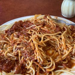 The Murder Mystery Company-Livonia - Meat sauce Spaghetti