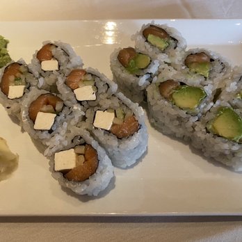 The Hamilton - Philadelphia roll and Salmon-Avocado* roll - Seafood Near Me - Washington, DC, District of Columbia