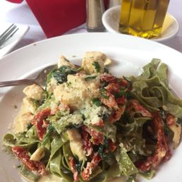 Spinach Fettuccine Carolina