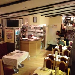 Balti King - the interior on a quiet Sunday night