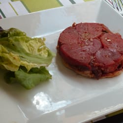 L'Accord Parfait - Tatin de tomate chèvre frais et basilc