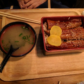 Nippon Cha - Unagi (Eel over rice) set, comes with miso soup. - Japanese Near Me - Bayside, New York