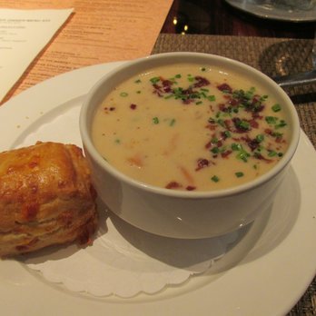 Roanoke - Roanoke's clam chowder, offered on the pre-theater menu. Rich, creamy and lots of clams. - Cocktail Bars Near Me - Chicago, Illinois