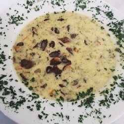 Cafe Light - Mushroom soup. Soooo good!