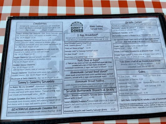 Menu photo 8 Sunny's Diner Happy Valley, OR Menu photo 8 Sunny's Diner Happy Valley, OR