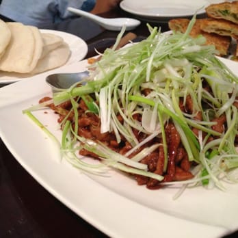 Shanghai Bun - Shredded pork Peking style..comes with fluffy pancakes to wrap it in!! - Shanghainese Near Me - West Windsor, New Jersey Shanghai Bun - Shredded pork Peking style..comes with fluffy pancakes to wrap it in!! - Shanghainese Near Me - West Windsor, New Jersey