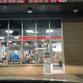 Five Guys - Outside - Burgers Near Me - Cornelius, North Carolina
