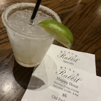 Black Rabbit - Happy hour margarita ($6) - Tapas/Small Plates Near Me - Nashville, Tennessee