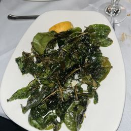 Flash Fried Spinach
