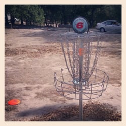 De LaVeaga Disc Golf Club - Parked hole 6 with my Mamba!