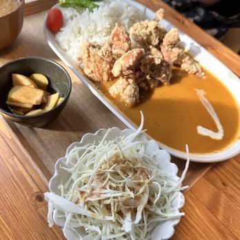MORU - Curry Rice with Chicken Karaage - Japanese Near Me - Fort Lee, New Jersey MORU - Curry Rice with Chicken Karaage - Japanese Near Me - Fort Lee, New Jersey