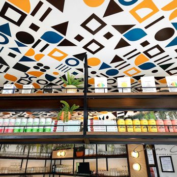 Fresh on Danforth - Packaged products along ceiling - Vegan Near Me - Toronto, Ontario