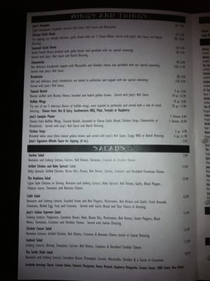 Menu photo 8 Joey's Pizzeria Oklahoma City, OK Menu photo 8 Joey's Pizzeria Oklahoma City, OK