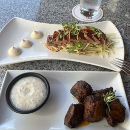 Tuna Tataki & Steak Bites Tuna Tataki & Steak Bites