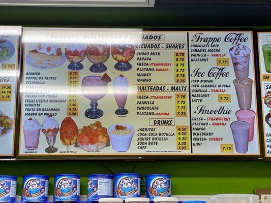 Menu photo 4 Tortas Y Jugos Las Glorias Riverside, CA
