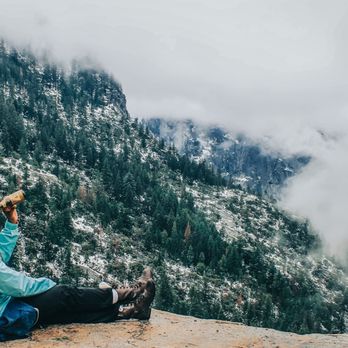 Nevada Falls - Enjoying the views over Nevada Falls. - Hiking Near Me
