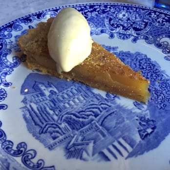 The Merchant Tavern - Vinegar Pie with dandelion ice cream - Canadian (New) Near Me - St. John's, Newfoundland and Labrador The Merchant Tavern - Vinegar Pie with dandelion ice cream - Canadian (New) Near Me - St. John's, Newfoundland and Labrador