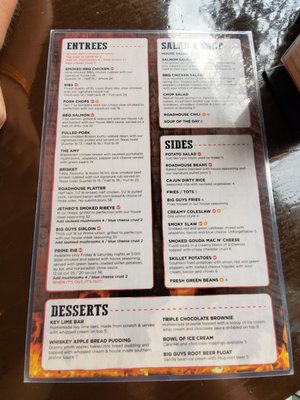 Menu photo 6 Big Guy's BBQ Roadhouse Hudson, WI