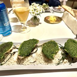 Oysters Vanderbilt