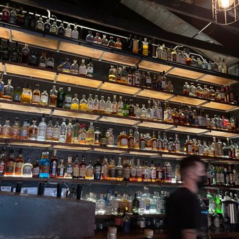Chapel Tavern - Wall of spirits - Cocktail Bars Near Me - Reno, Nevada