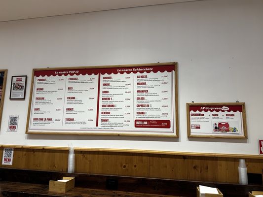 Menu photo 1 All'Antico Vinaio Florence, FI