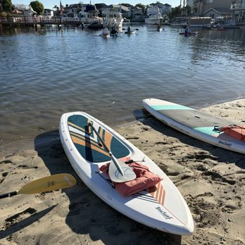 OC Paddlesports - Paddleboard and launching area - Beach Equipment Rentals Near Me - Huntington Beach, California