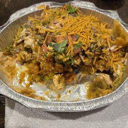 Samosa Chaat. Soooo delish and great portion for sharing!! Samosa Chaat. Soooo delish and great portion for sharing!!