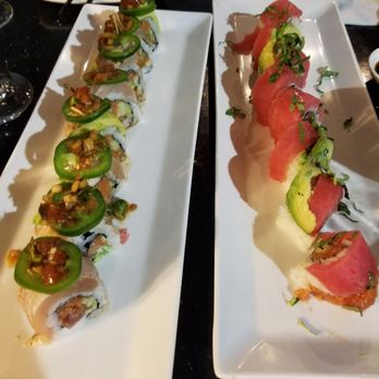 Shiku Sushi - Prospect roll with truffle oil and spicy tuna - Sushi Bars Near Me - La Jolla, California Shiku Sushi - Prospect roll with truffle oil and spicy tuna - Sushi Bars Near Me - La Jolla, California