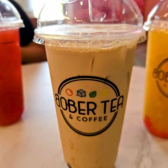 Bober Tea & Coffee - Milk tea with boba a classic - Coffee & Tea Near Me - Rancho Cordova, California
