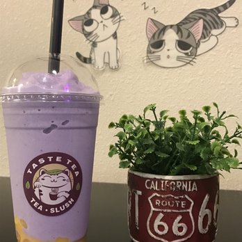 Taste Tea - Coconut Taro Slush and Egg Pudding - Coffee & Tea Near Me - Las Vegas, Nevada Taste Tea - Coconut Taro Slush and Egg Pudding - Coffee & Tea Near Me - Las Vegas, Nevada