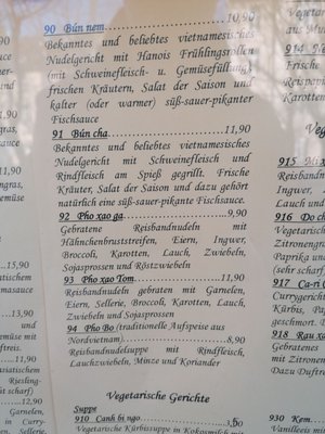 Menu photo 1 Hanoi Vietnamesisches Restaurant Koblenz, RP Menu photo 1 Hanoi Vietnamesisches Restaurant Koblenz, RP