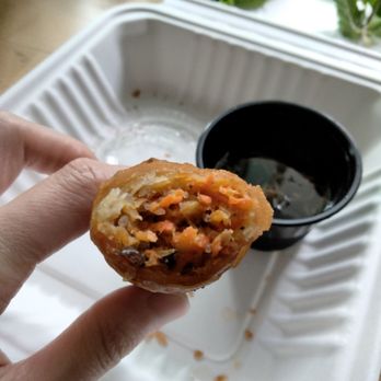Saigon Dish - Shrimp and pork egg roll turned out to be veggie egg rolls instead. - Vietnamese Near Me - Lawndale, California