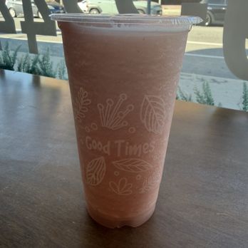 Qtea Boba - Strawberry banana slushy - Bubble Tea Near Me - Sherman Oaks, California Qtea Boba - Strawberry banana slushy - Bubble Tea Near Me - Sherman Oaks, California