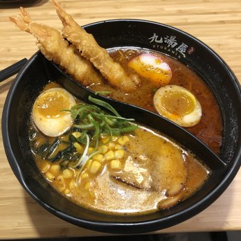 Kyuramen - Cherry Hill - Spicy Couple (Sapporo Miso + Spicy Tonkotsu) - Ramen Near Me - Cherry Hill, New Jersey Kyuramen - Cherry Hill - Spicy Couple (Sapporo Miso + Spicy Tonkotsu) - Ramen Near Me - Cherry Hill, New Jersey
