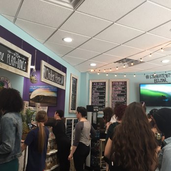 Playa Bowls - Crowd and views of the inside - Juice Bars & Smoothies Near Me - Montclair, New Jersey Playa Bowls - Crowd and views of the inside - Juice Bars & Smoothies Near Me - Montclair, New Jersey