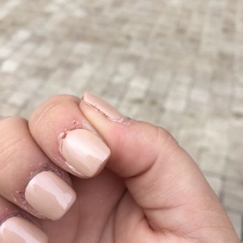 Plush Nails & Spa - She asked if the color was the problem- it's not. The problem was her skills - Nail Salons Near Me - Dallas, Texas