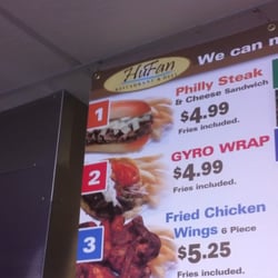 Hufan - Menu board
